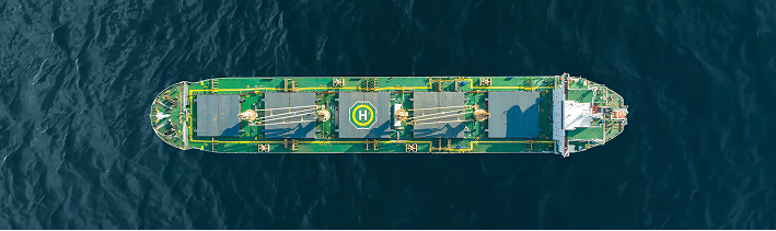 Worker using generator