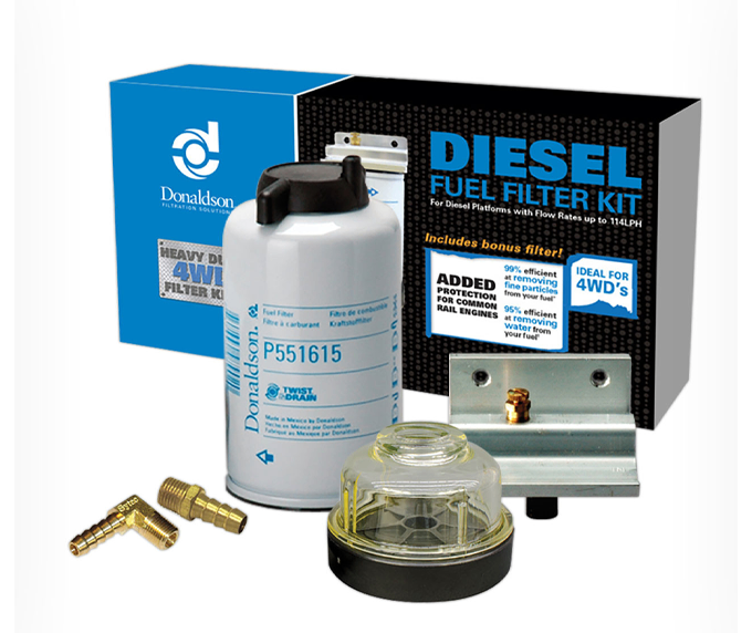 High Efficiency Diesel Fuel Filter Kit